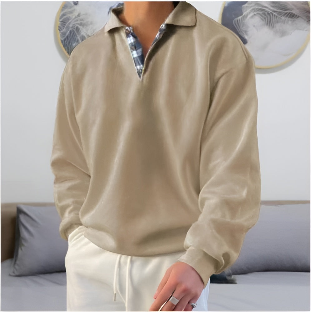 Matteo – Heren Casual Overhemd met Ocean Breeze Look