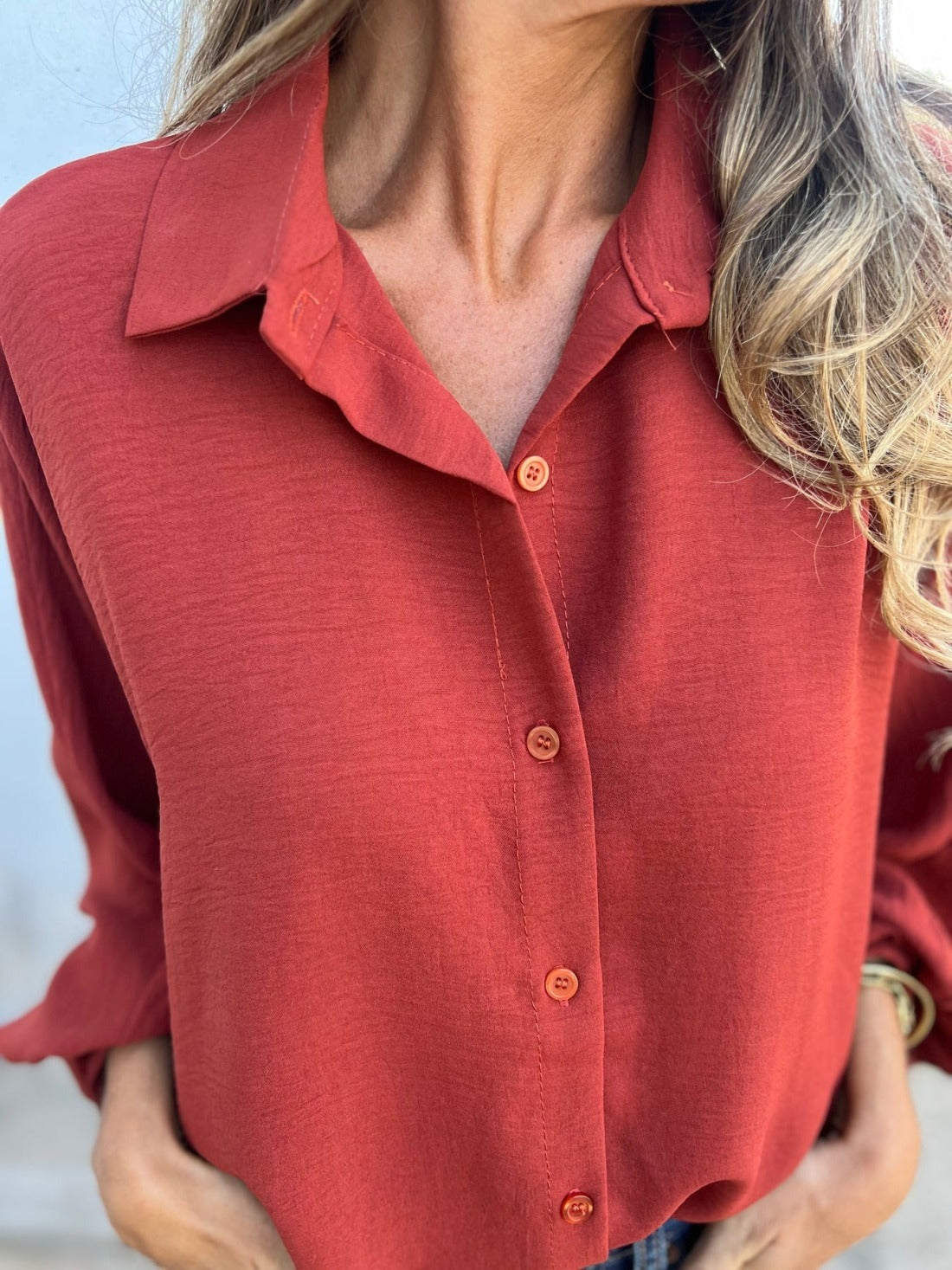 RitaMoretti Blouse met Pofmouwen