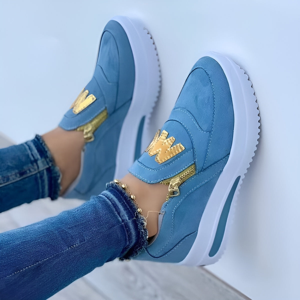Sofia – Stijlvolle Dames Sneakers met Wolkachtig Comfort