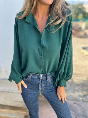 RitaMoretti Blouse met Pofmouwen