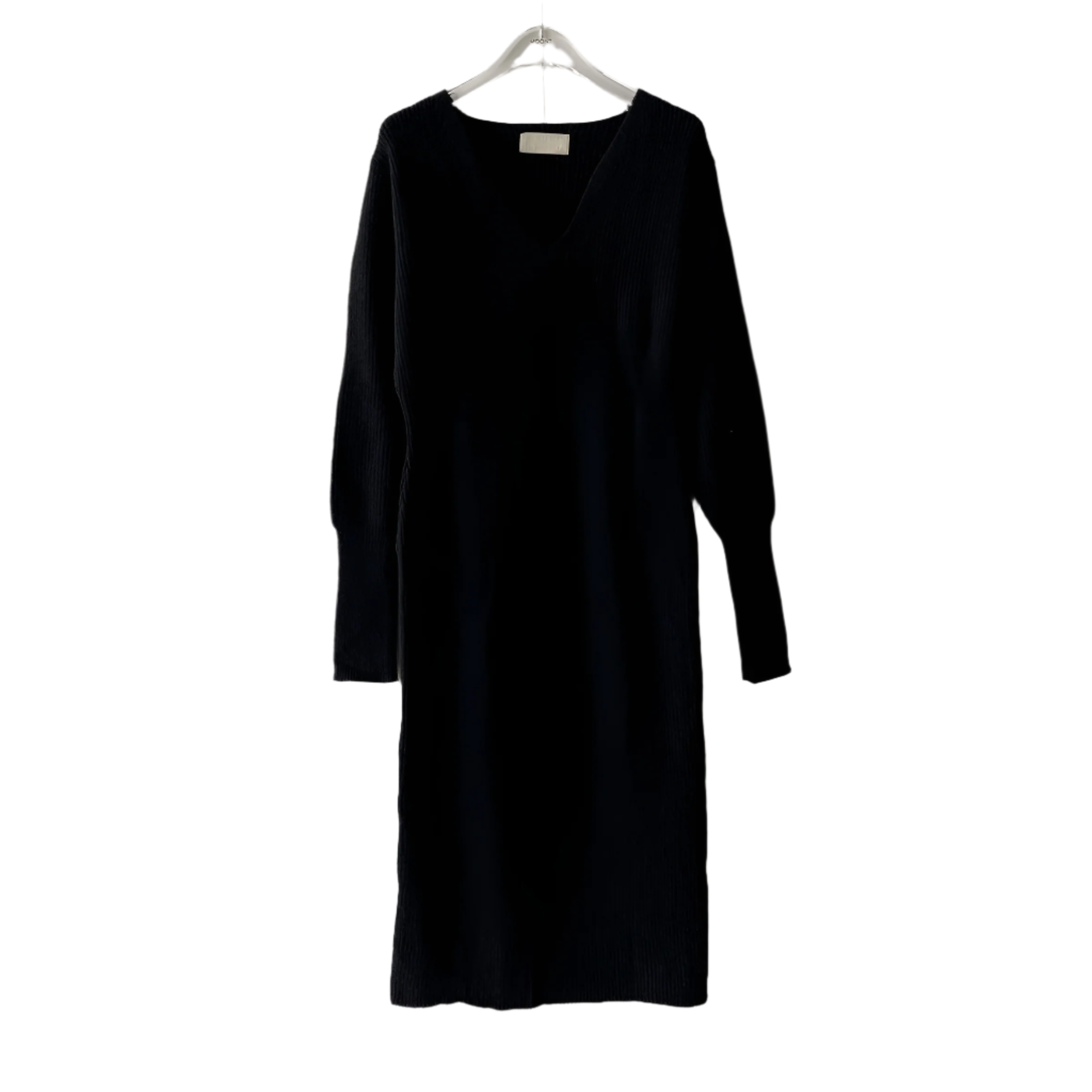 Amélie – Elegante Gebreide Damesjurk met V-hals