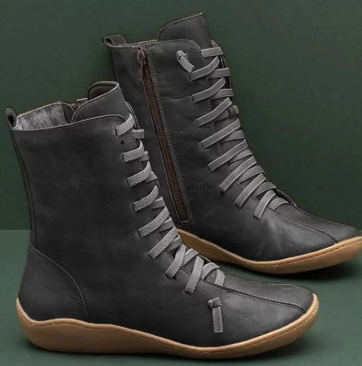 Elodie – Luxe Heren Winterlaarzen met Warme Voering