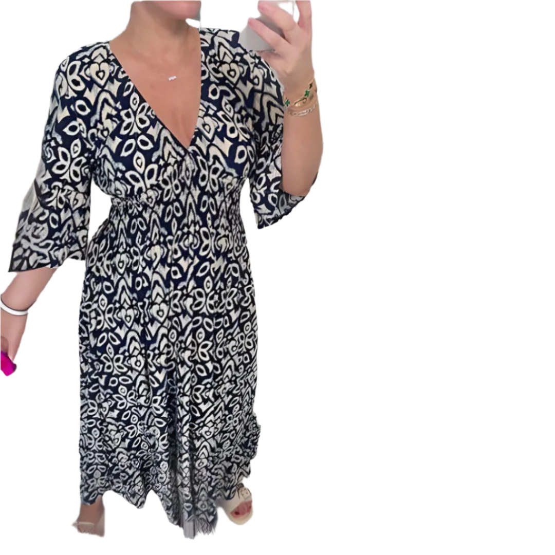 Kisha – Boho-Chic Maxi Jurk voor Vrouwen