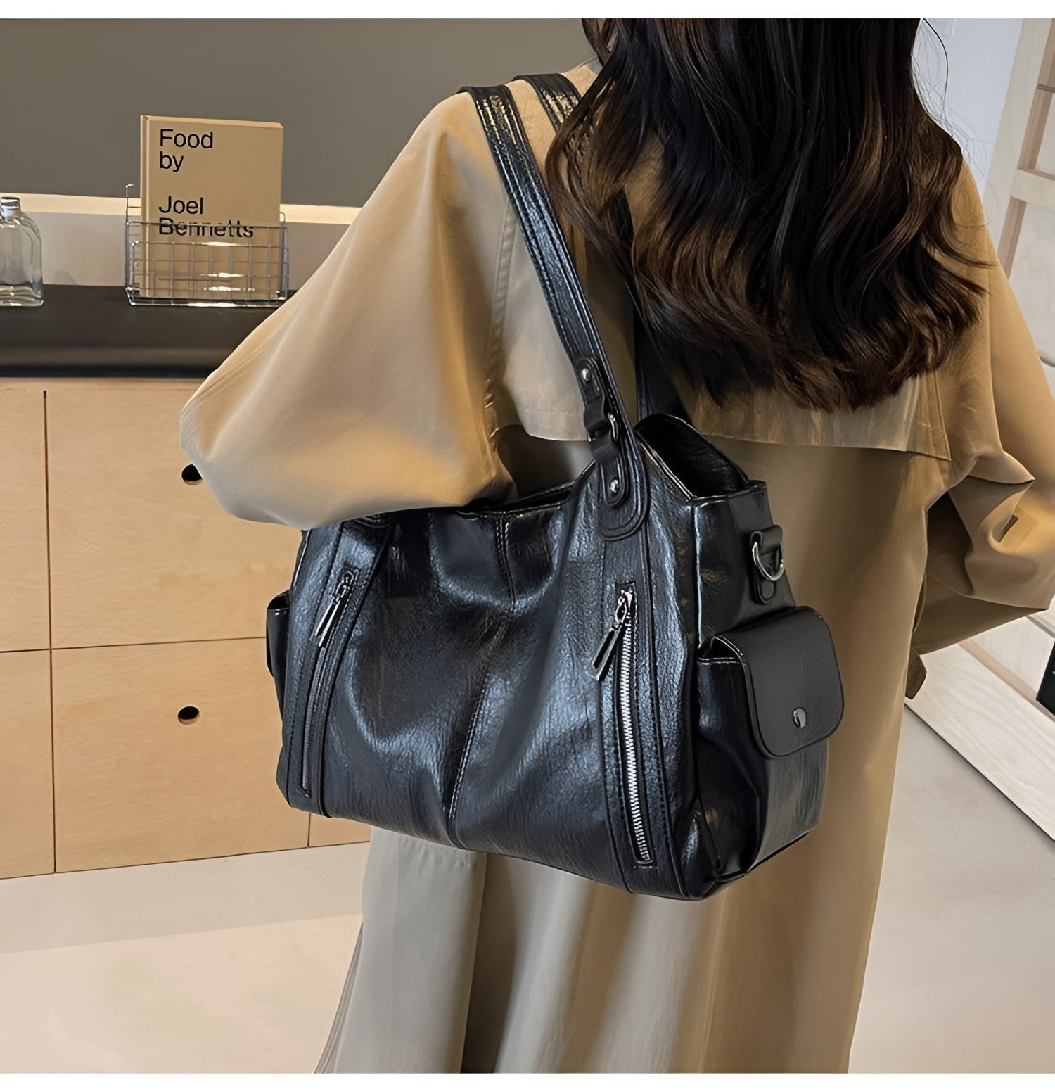 Amélie – Elegante Leren Dames Tote Bag