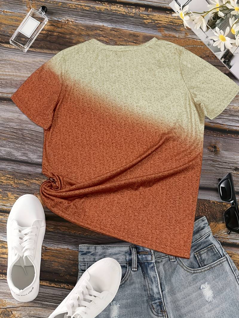 Élodie – Dames T-Shirt met Vlinderhart Print