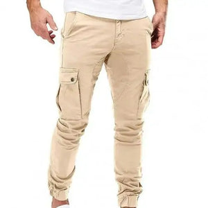Matteo – Heren Cargo Broek met Trekkoord en Meerdere Zakken