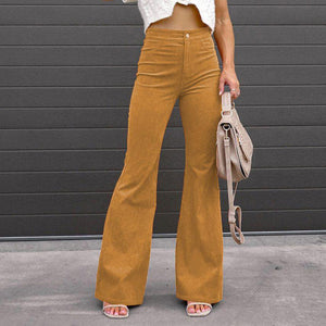 ClaraFabbri Dames Flared Broek Voor Vrouwen