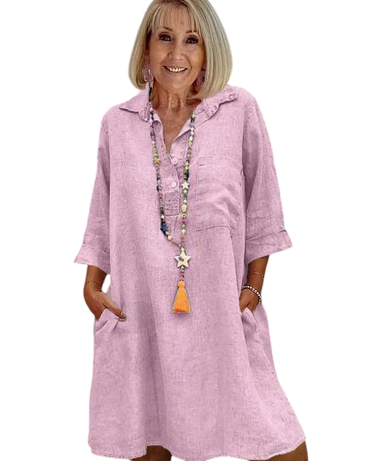 Hanne – Relaxte Chic Dames Zomerjurk