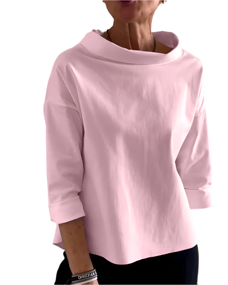 Isabella – Elegante Dames 3/4 Mouwen Top