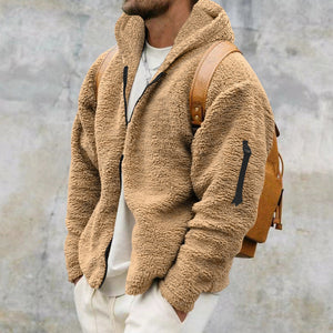 SilvanaFioretti Warme Fleece Jas Voor Mannen