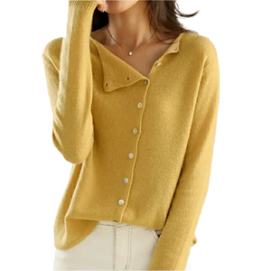Isabella – Elegante Dames Vest Met Knoopsluiting
