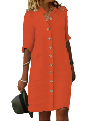 Giulia – Casual Midi Jurk voor Dames