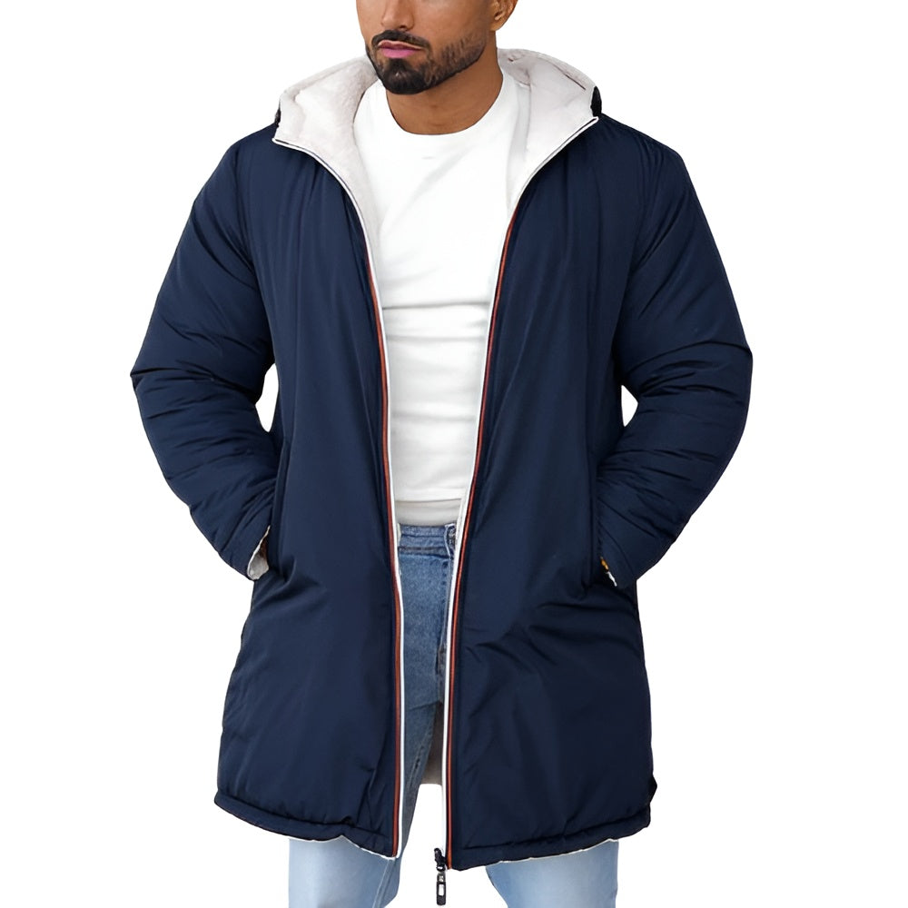Lorenzo – Gevoerde Heren Winterjas voor Avonturen