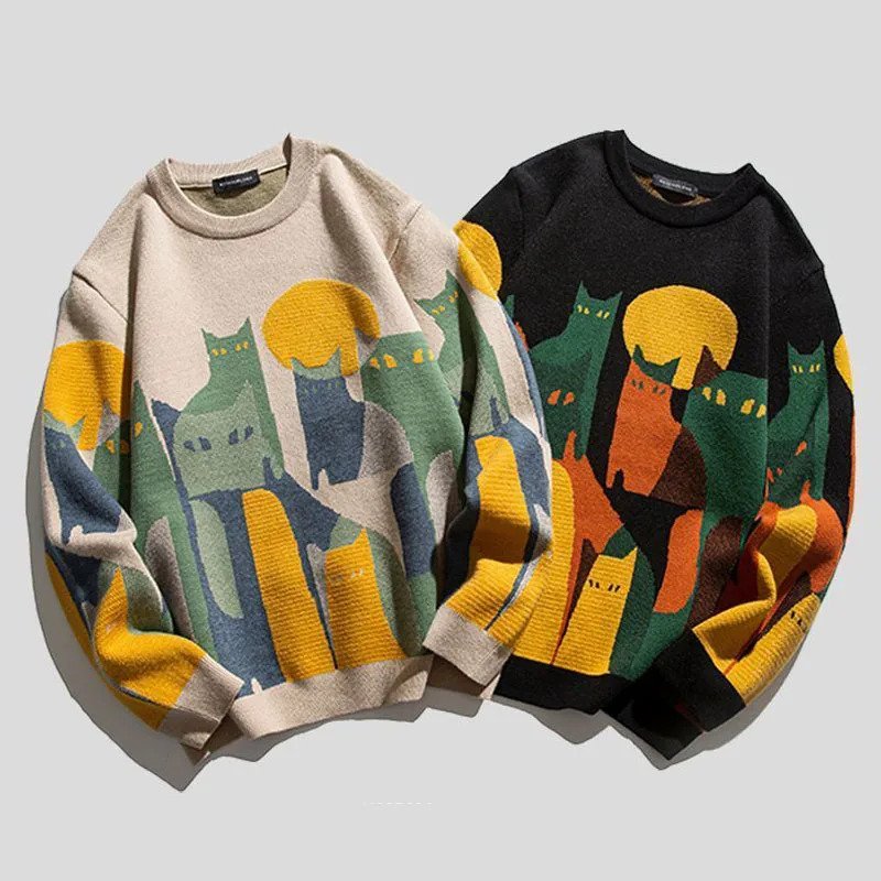 GianniMeowetti Stijlvolle Unisex Kattentrui