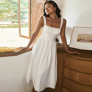 Seraphina – Boho Kanten Corset Zomerjurk voor Dames
