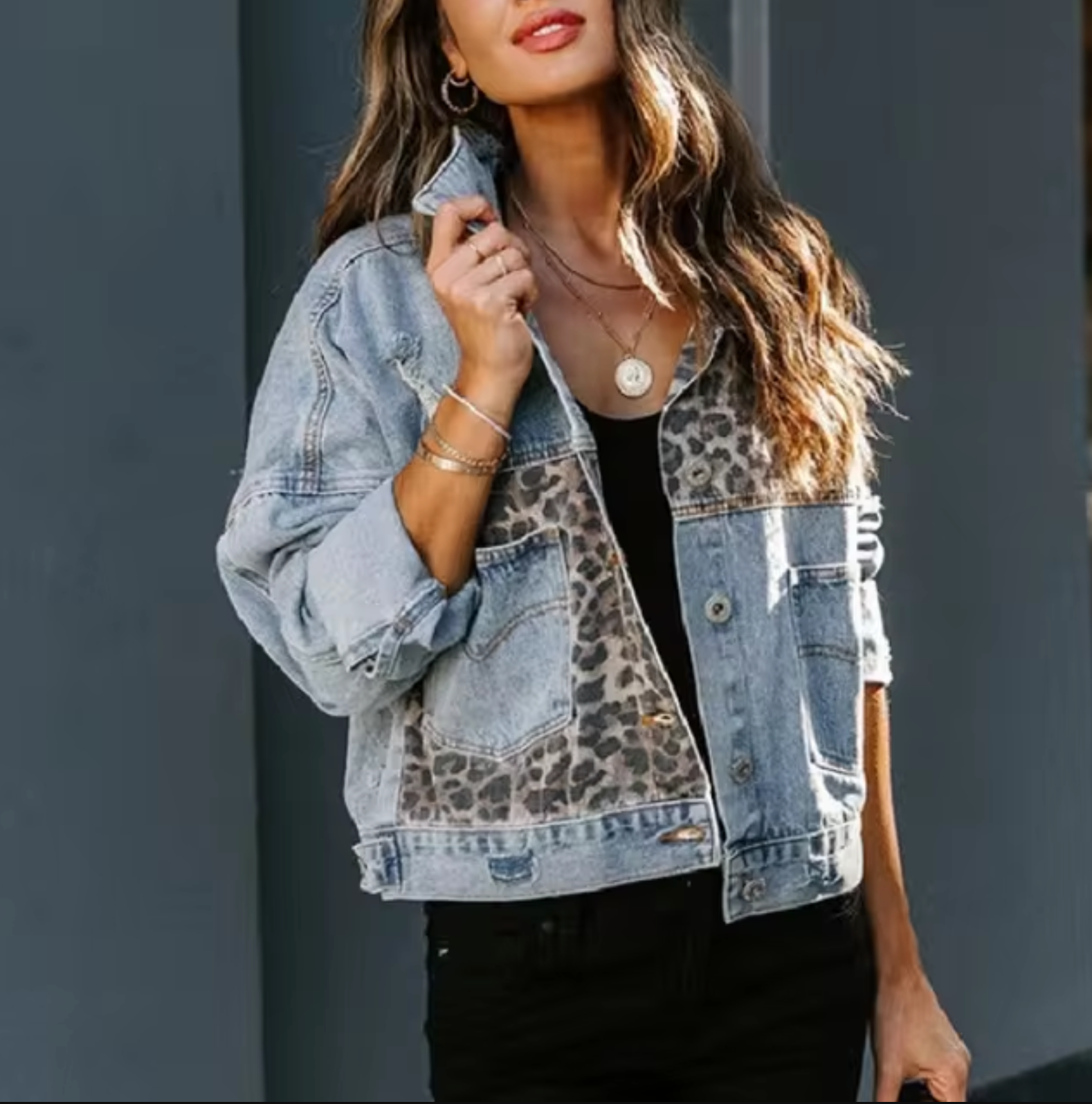 DanteCaruso Denim Jassen Voor Vrouwen