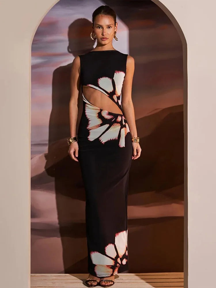 Arianna – Sexy Club Vrouwen Maxi Jurk