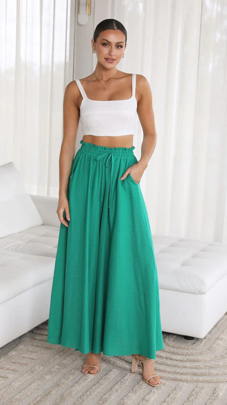 LucaMori™ Summer Lovin' Palazzo-broek