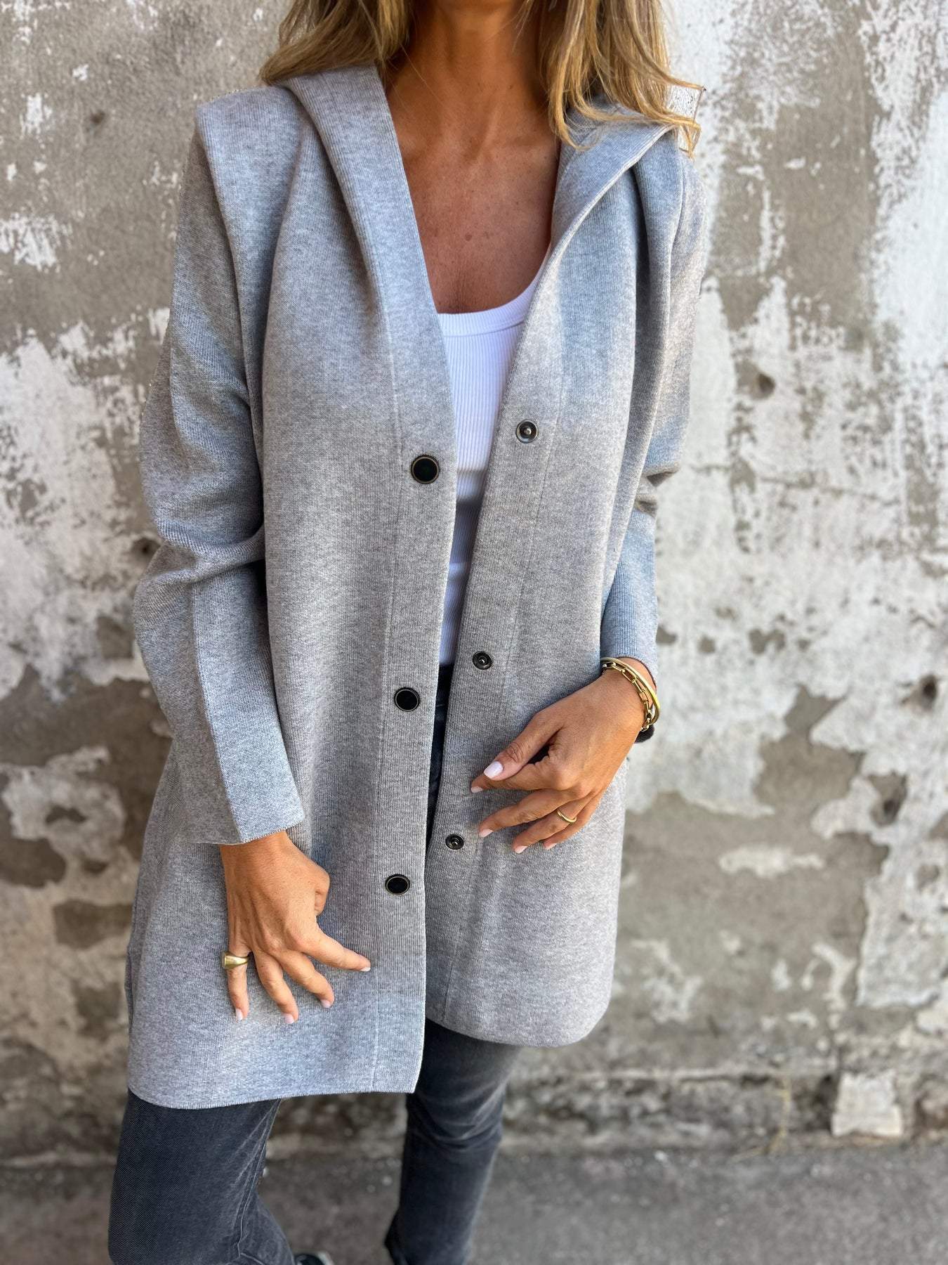 Aurelia – Dames Jas met Capuchon voor Stijlvol Comfort