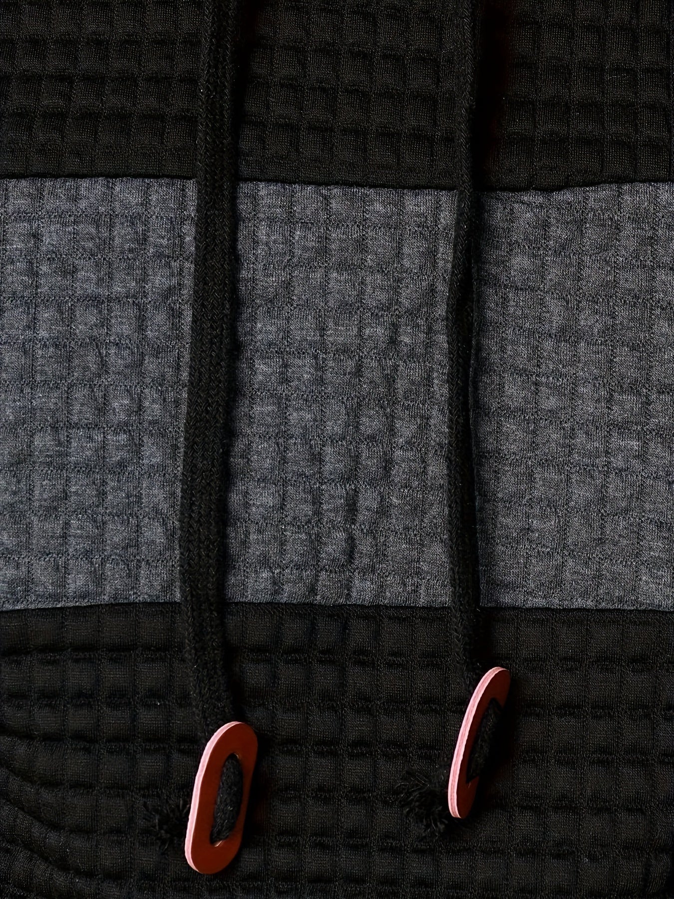 Lorenzo – Heren Hoodie met Textuur en Contrastpanelen