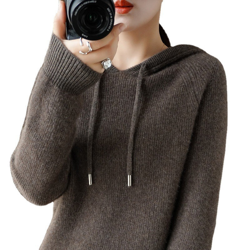 Sophia – Luxe Cashmere Hoodie voor Dames