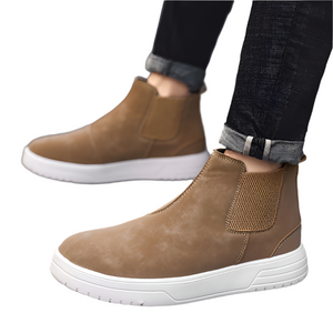 Lorenzo – Suède Hoge Chelsea Boots voor Heren