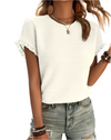 Flora – Lichte Dames T-Shirt van Katoen