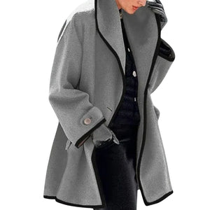 Chelsea – Stijlvolle Dames Winter Demi Trenchcoat