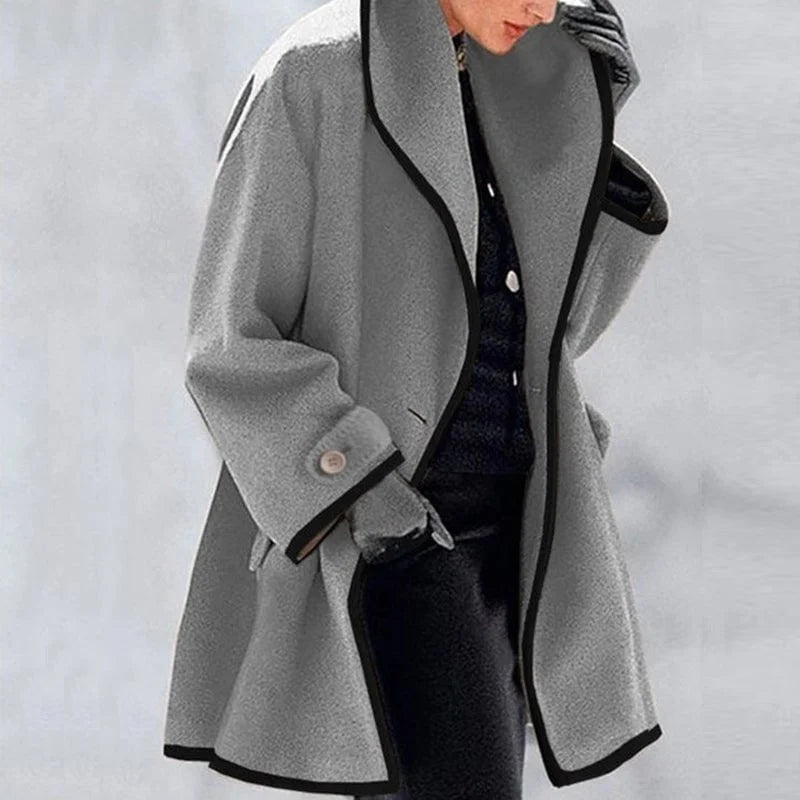 Chelsea – Stijlvolle Dames Winter Demi Trenchcoat