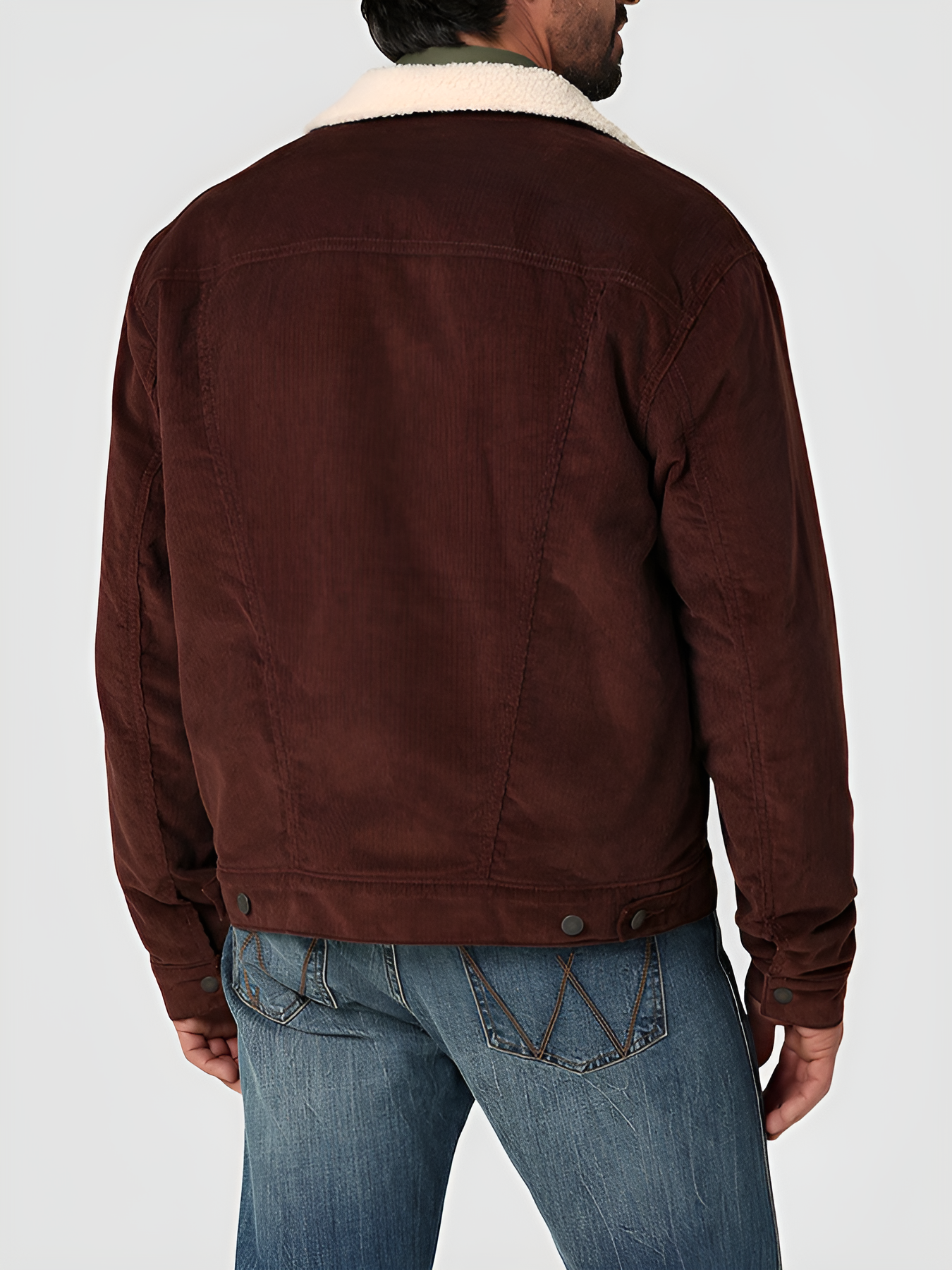 Lorenzo – Heren Corduroy Winterjas met Warme Fleecevoering