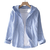 Donita – Luchtige Dames Linnen Hoodie