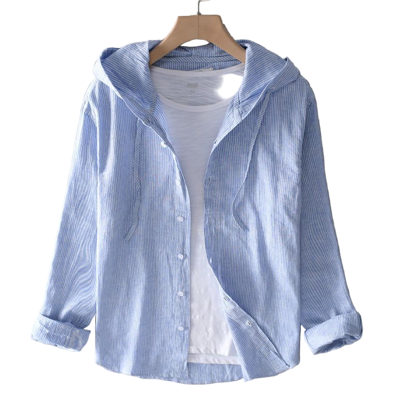 Donita – Luchtige Dames Linnen Hoodie
