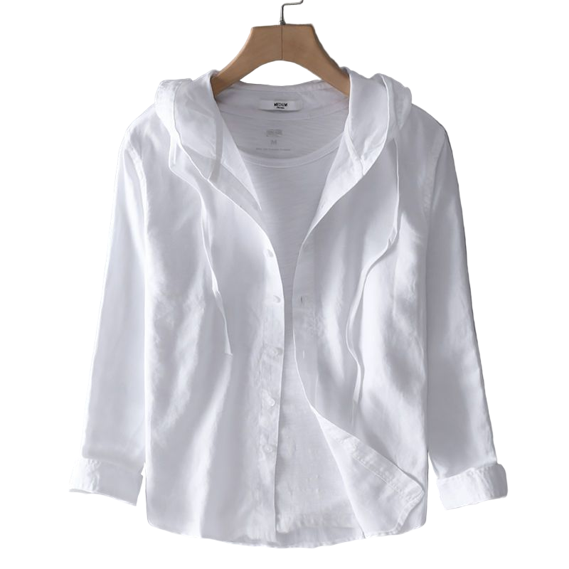 Donita – Luchtige Dames Linnen Hoodie