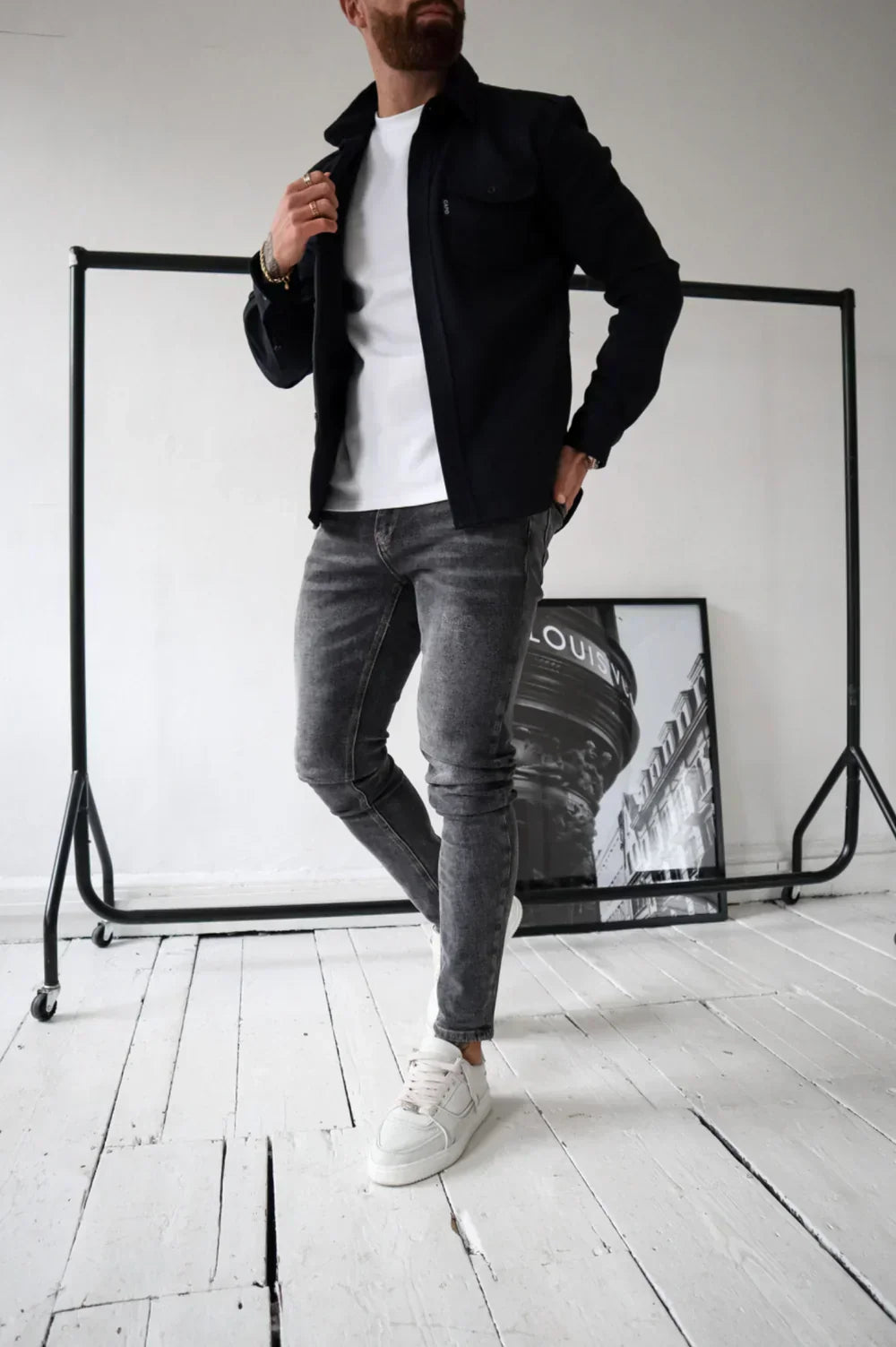 Lorenzo – Modern Fit Heren Overhemd in Casual Stijl