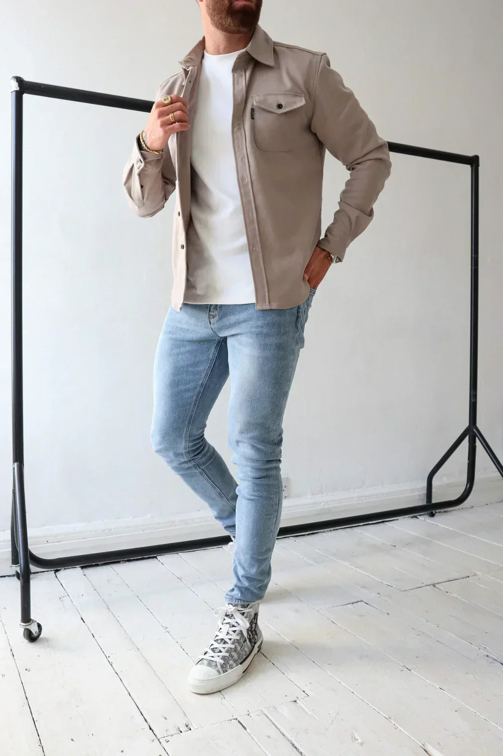 Lorenzo – Modern Fit Heren Overhemd in Casual Stijl