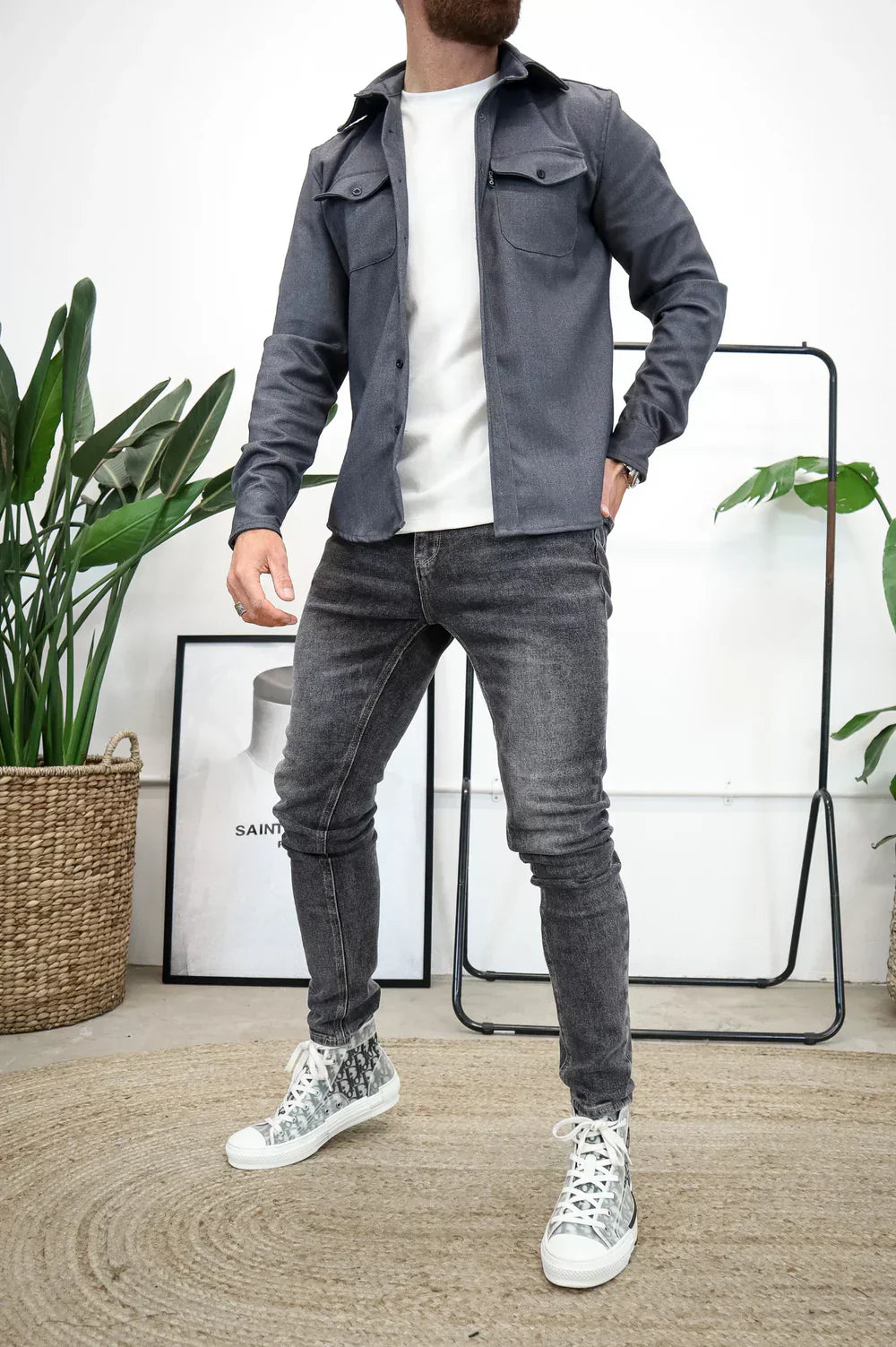 Lorenzo – Modern Fit Heren Overhemd in Casual Stijl