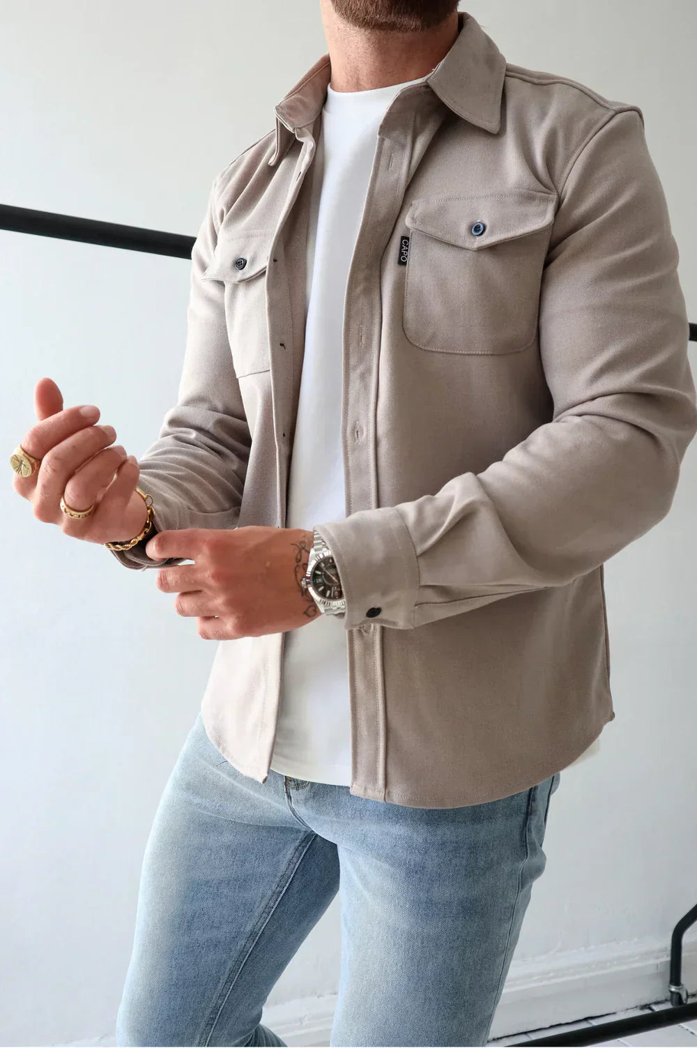 Lorenzo – Modern Fit Heren Overhemd in Casual Stijl