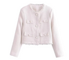 NinoBelli Chique Tweed Jas Voor Vrouwen