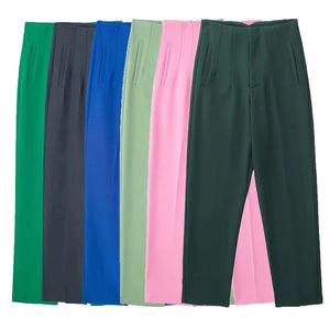 Elisa – Elegant Hoge Taille Dames Broek