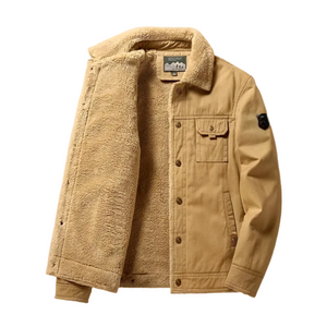 Luca – Heren Sherpa Winterjas met Stijlvolle Look