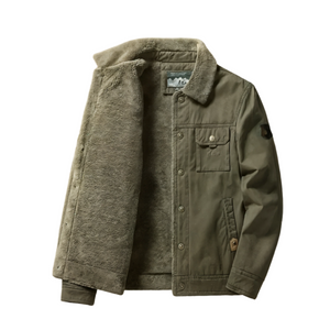 Luca – Heren Sherpa Winterjas met Stijlvolle Look