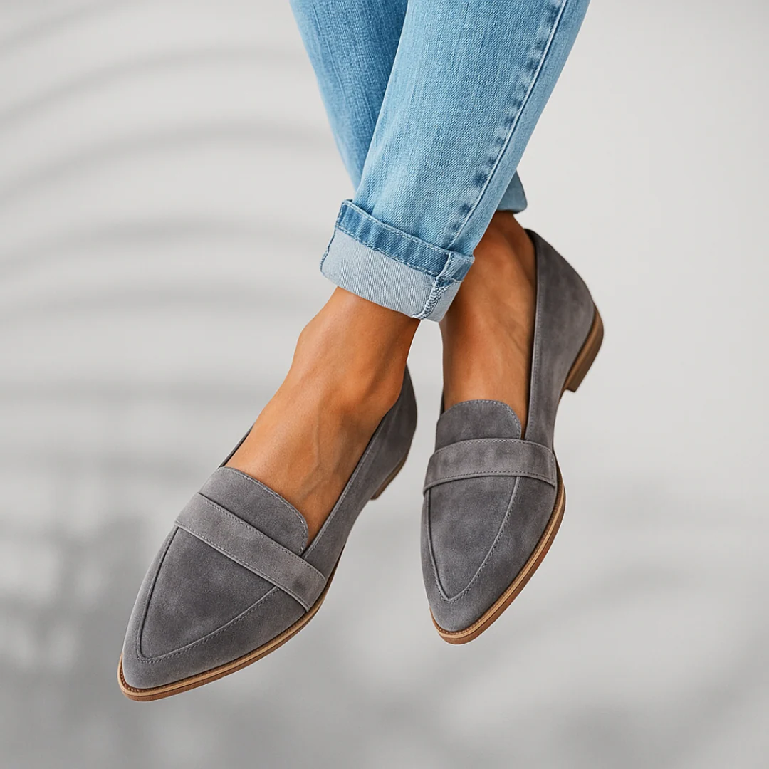 Alette – Leren Dames Instap Mocassins