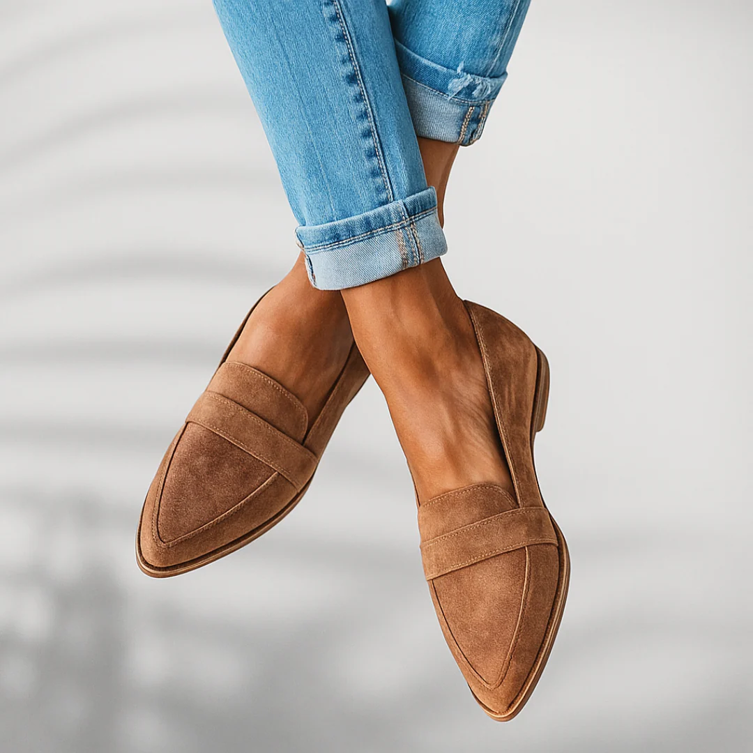 Alette – Leren Dames Instap Mocassins