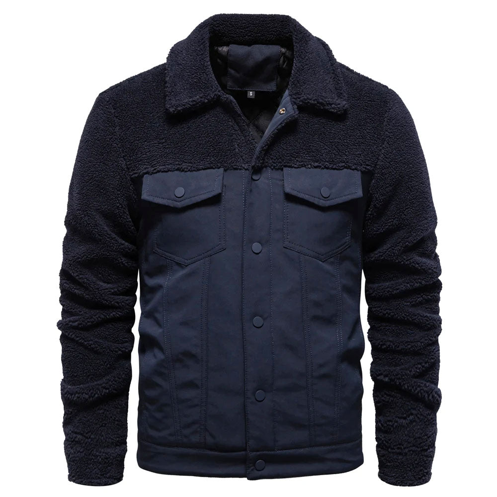 GiorgioBaldini Heren Patchwork Jas Voor Mannen