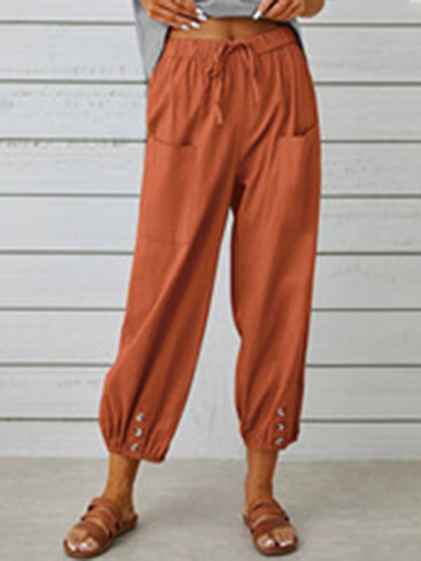Rizzo broek met hoge taille en wijde pijpen