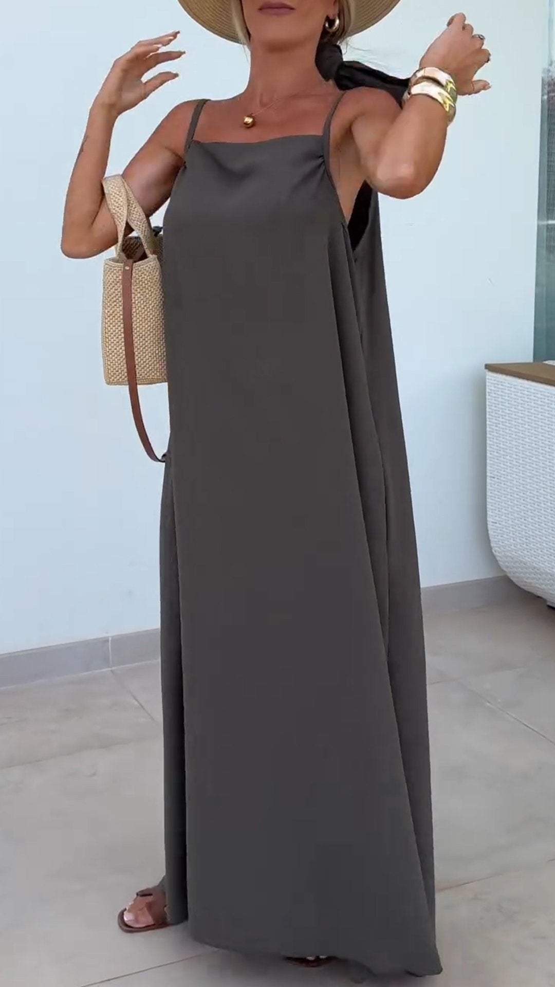 VivianaAlessi Jarretel Casual Jurk