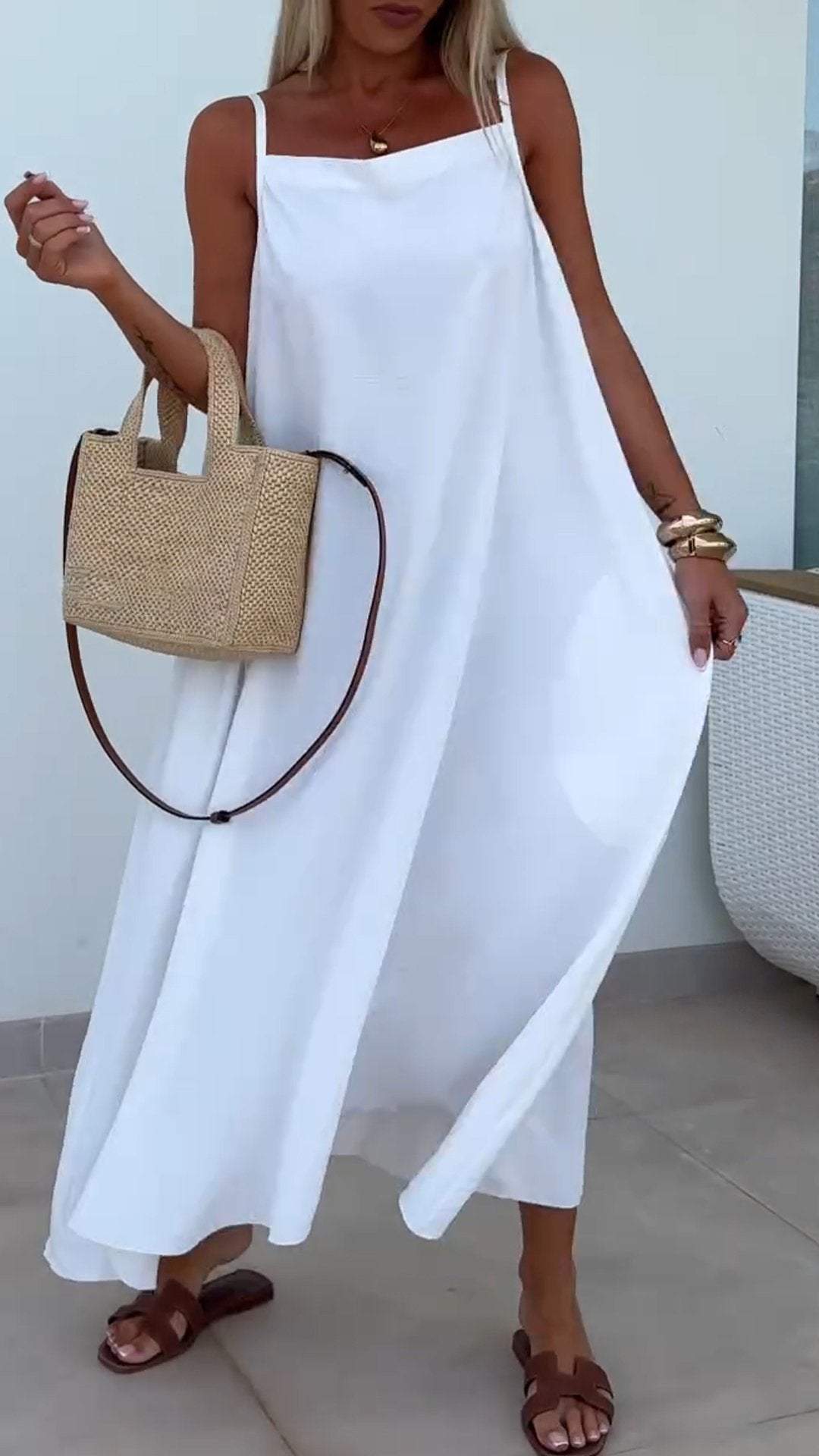 VivianaAlessi Jarretel Casual Jurk