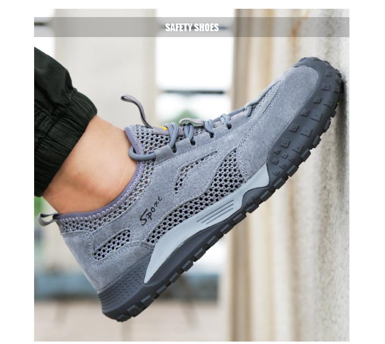 MarcoAria™ Ademende veiligheidsschoenen voor de zomer
