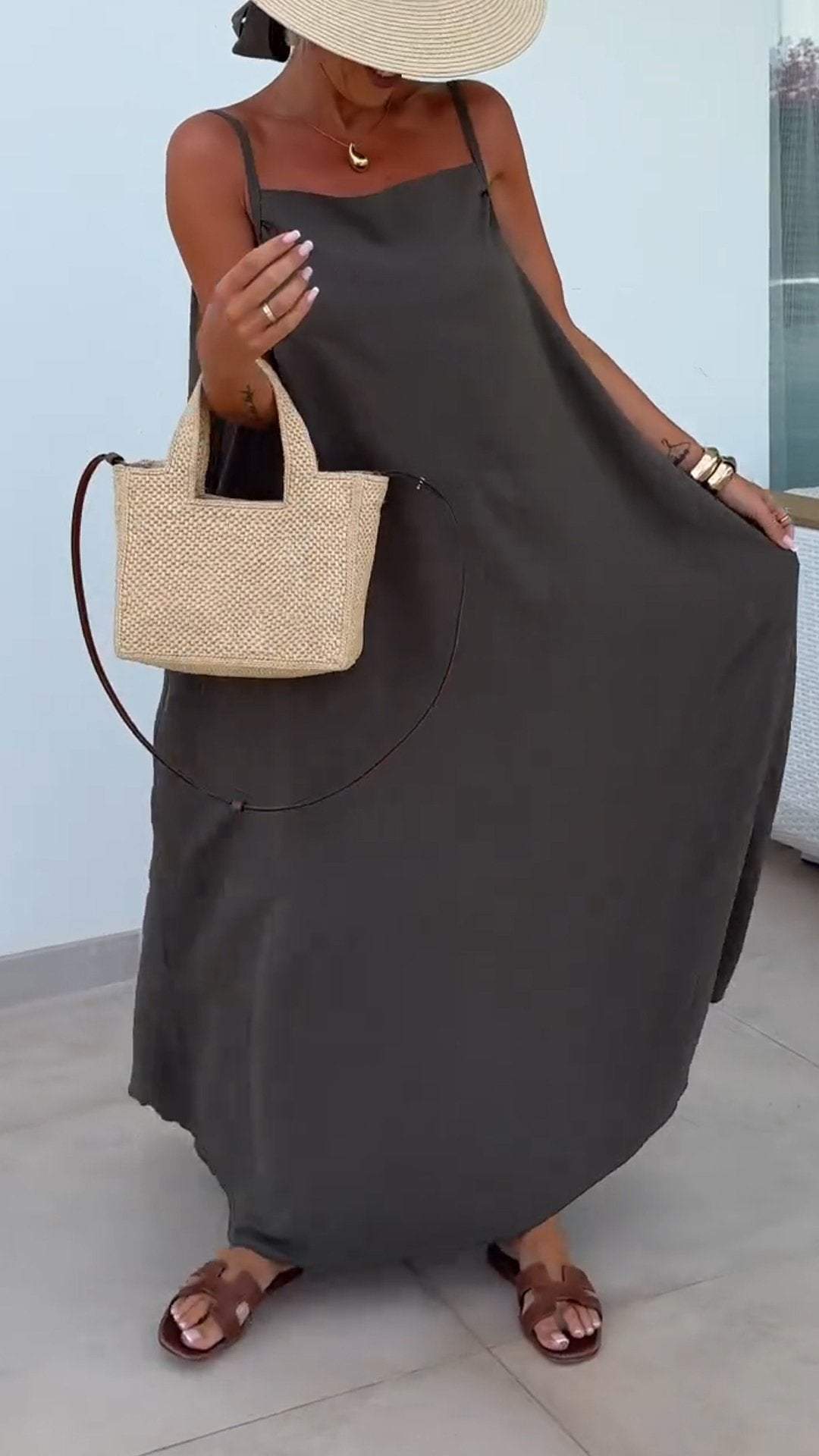 VivianaAlessi Jarretel Casual Jurk