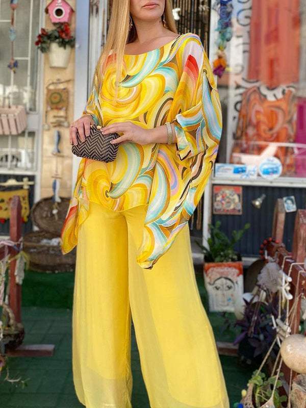 LeoRicci Chiffon Set Zomer